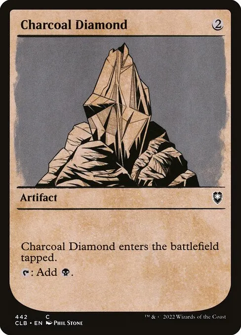 Charcoal Diamond - Foil
