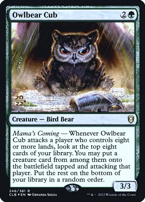 Owlbear Cub - Foil