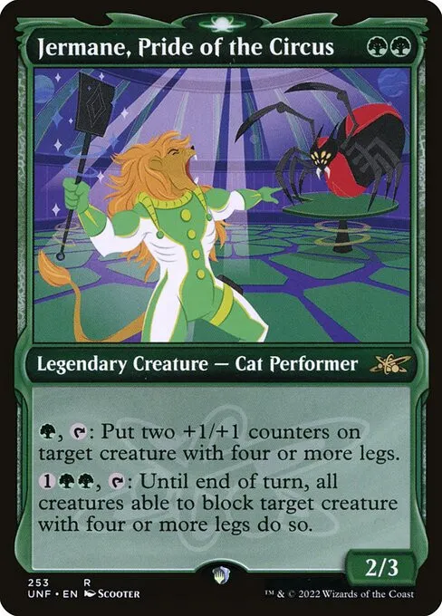 Jermane, Pride of the Circus - Foil