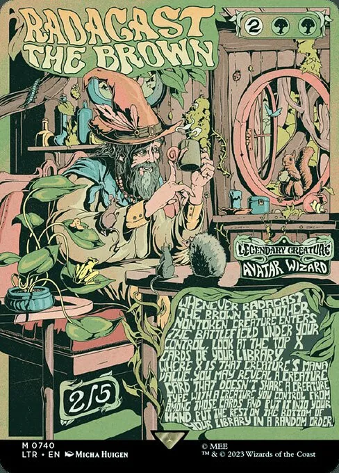 Radagast the Brown - Foil