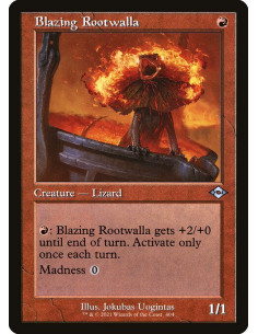 Blazing Rootwalla - Foil