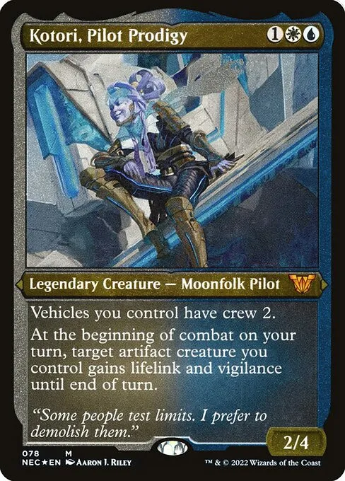Kotori, Pilot Prodigy - Foil