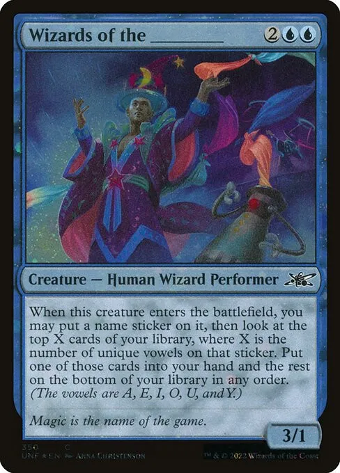 Wizards of the _____ - Foil