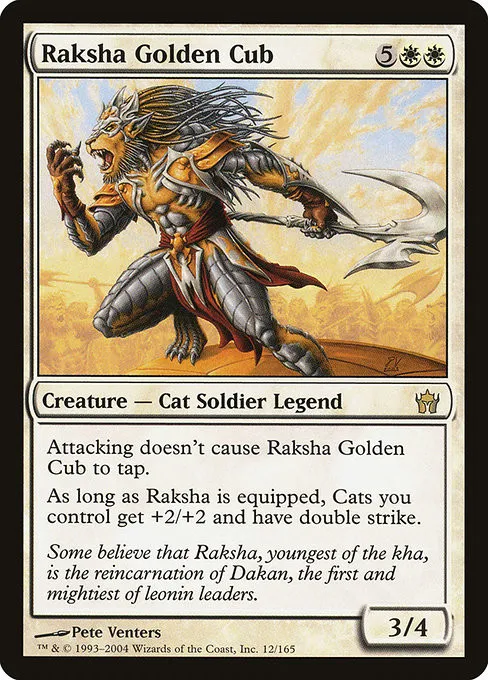 Raksha Golden Cub - Foil