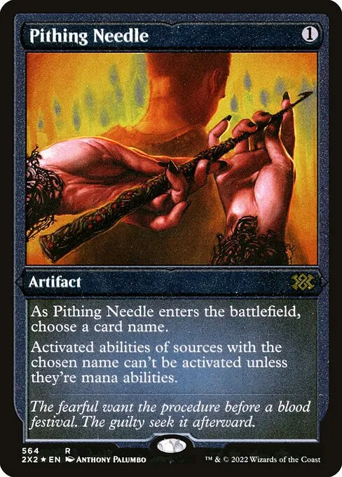 Pithing Needle - Foil