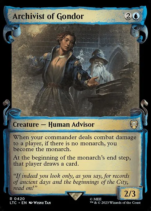 Archivist of Gondor - Foil