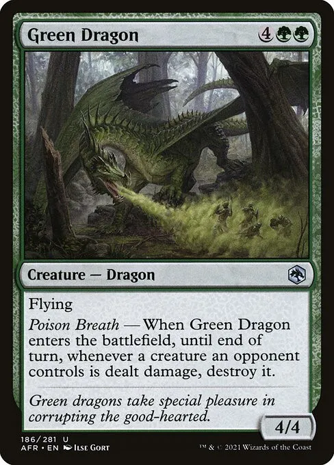 Green Dragon - Foil