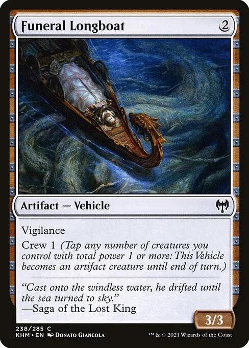 Funeral Longboat - Foil