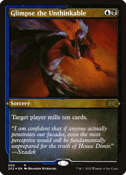 Glimpse the Unthinkable - Foil