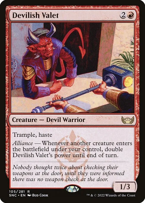 Devilish Valet - Foil