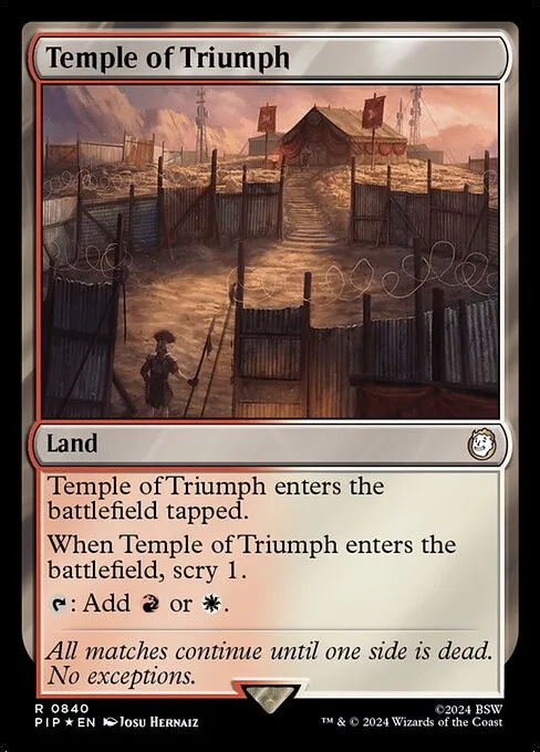 Temple of Triumph - Foil