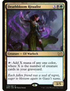 Deathbloom Ritualist - Foil