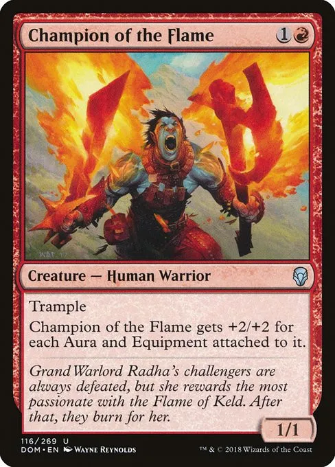 Champion of the Flame - Foil