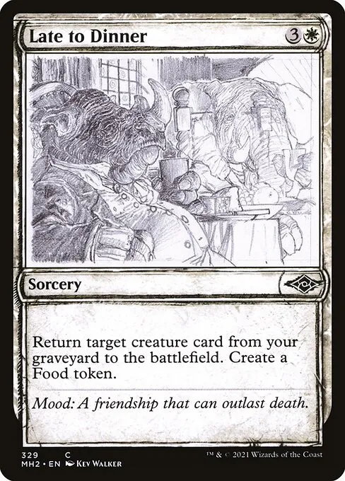 Late to Dinner - Foil