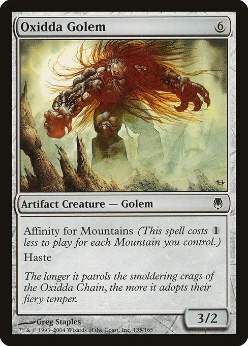 Oxidda Golem - Foil