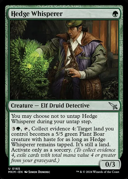 Hedge Whisperer - Foil
