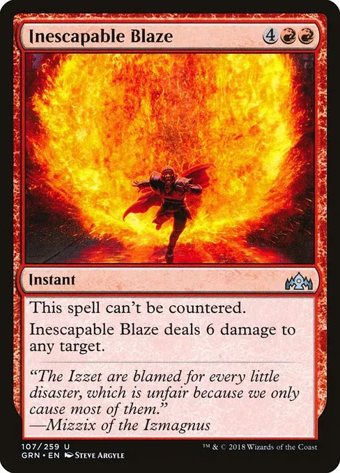 Inescapable Blaze - Foil