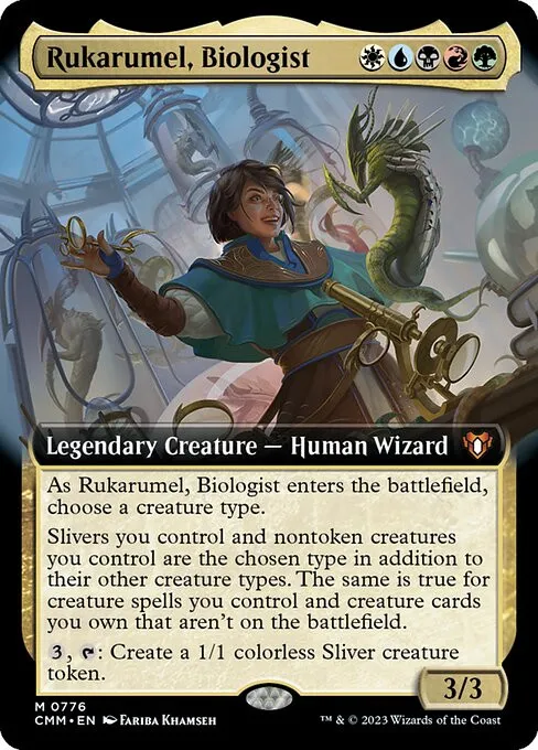 Rukarumel, Biologist - Foil