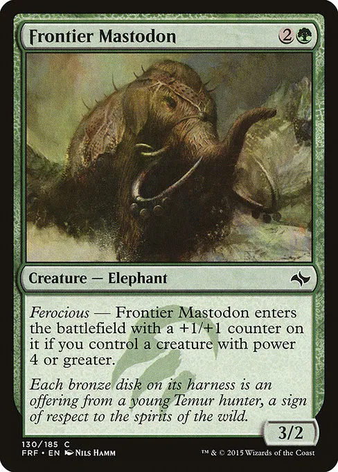 Frontier Mastodon - Foil