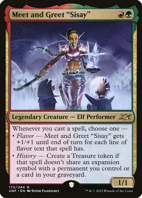 Meet and Greet "Sisay" - Foil