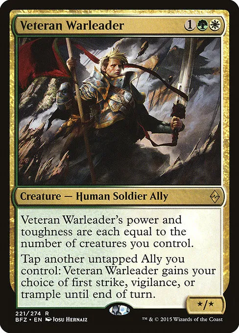Veteran Warleader - Foil