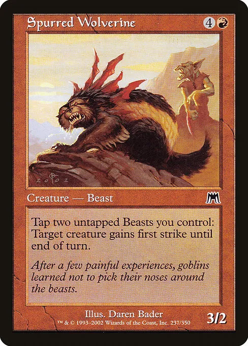 Spurred Wolverine - Foil