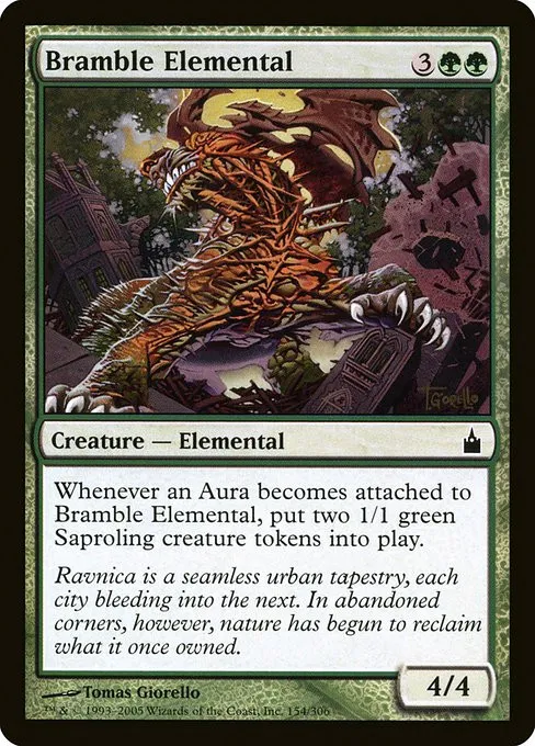 Bramble Elemental - Foil