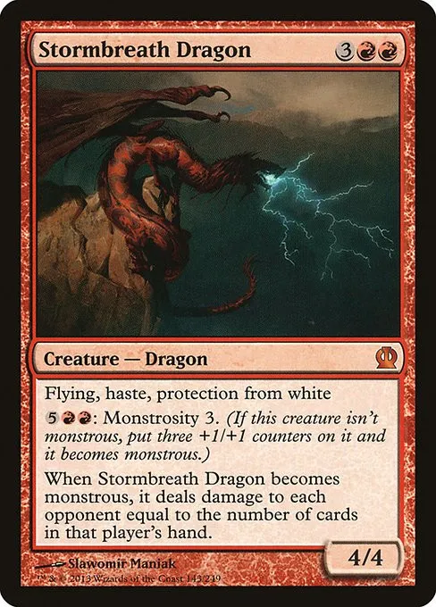 Stormbreath Dragon - Foil