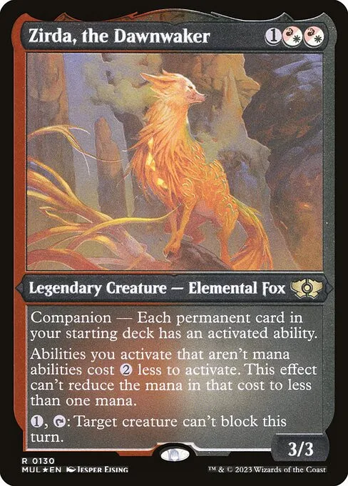Zirda, the Dawnwaker - Foil