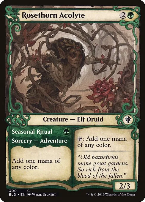 Rosethorn Acolyte // Seasonal Ritual - Foil
