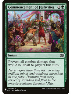 Commencement of Festivities