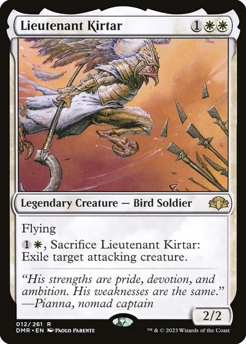 Lieutenant Kirtar - Foil