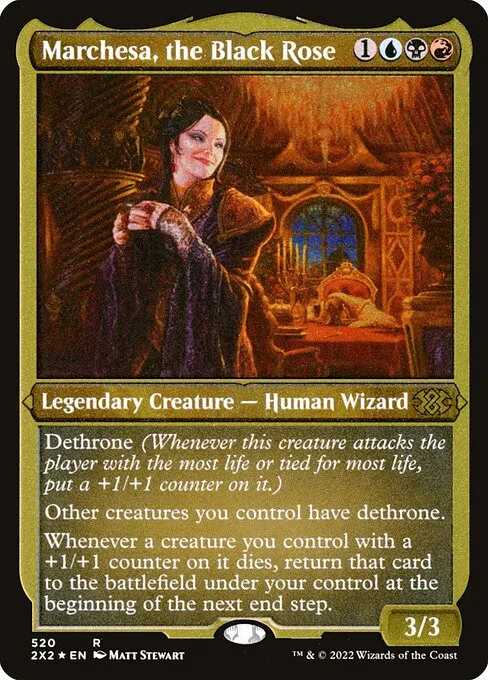 Marchesa, the Black Rose - Foil