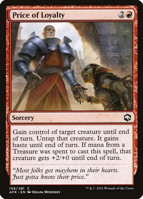 Price of Loyalty - Foil