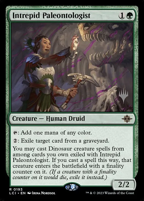 Intrepid Paleontologist - Foil