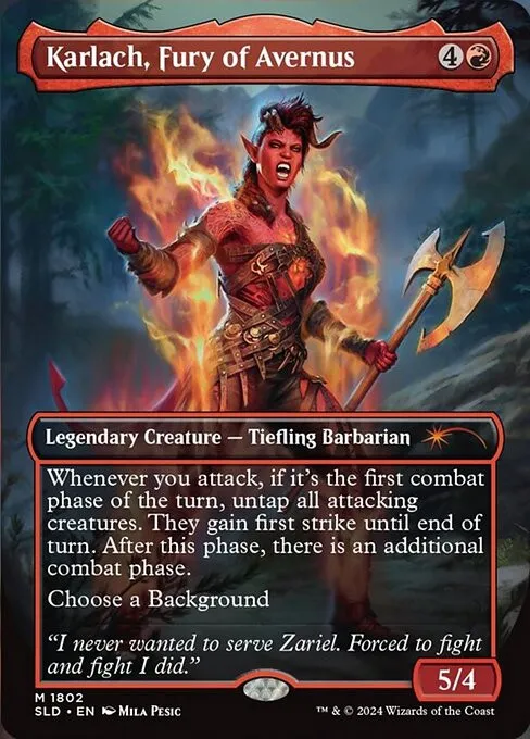 Karlach, Fury of Avernus - Foil