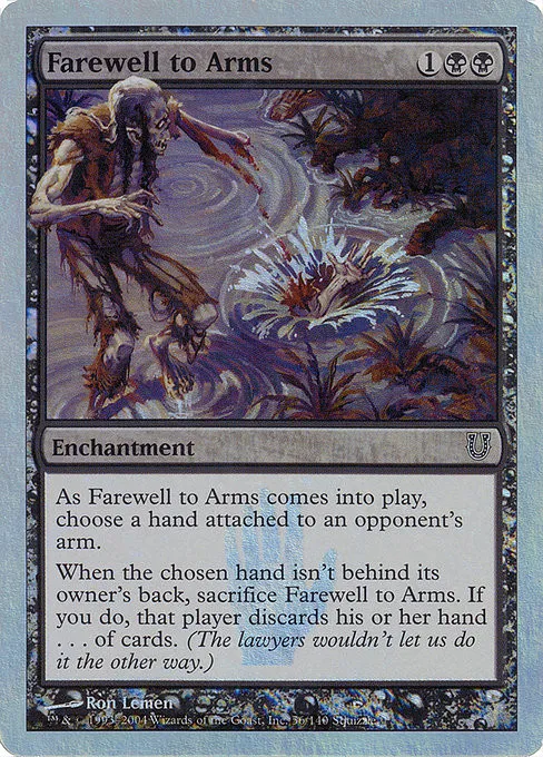 Farewell to Arms - Foil