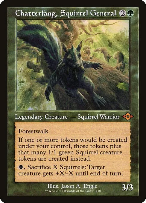 Chatterfang, Squirrel General - Foil