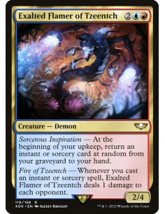 Exalted Flamer of Tzeentch