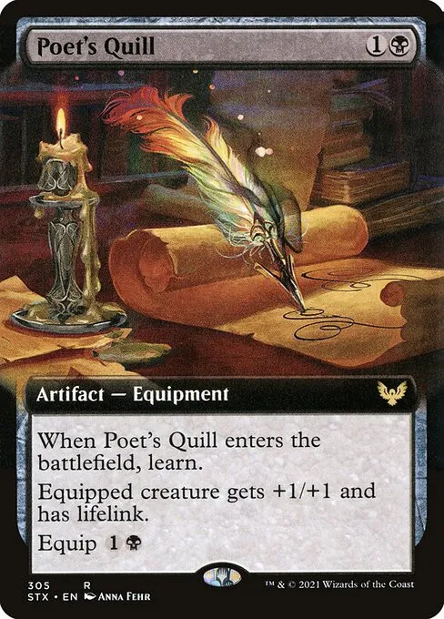 Poet's Quill - Foil