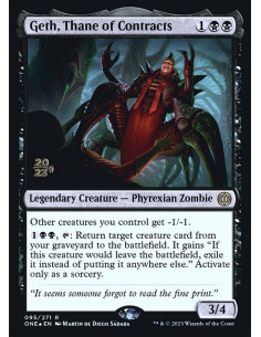 Geth, Thane of Contracts - Foil