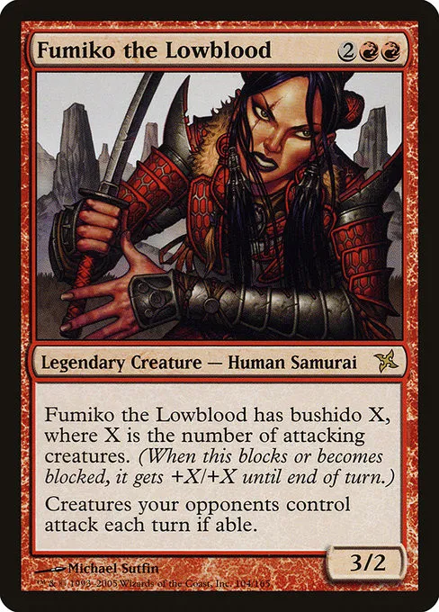 Fumiko the Lowblood - Foil