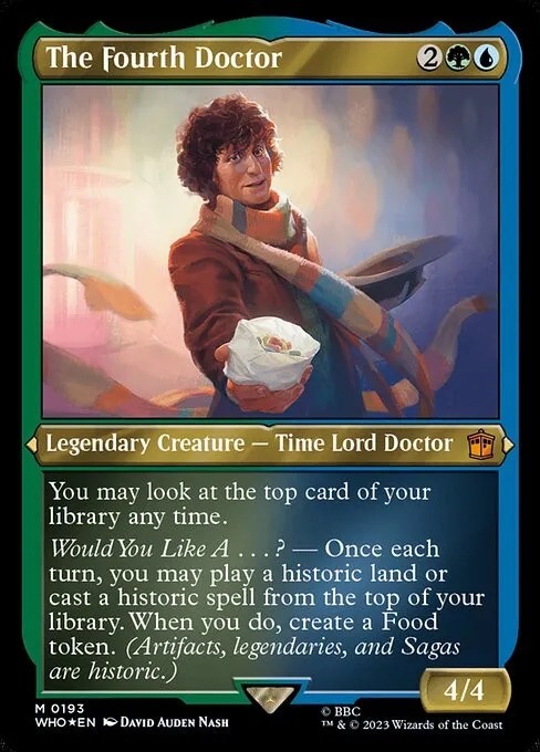 The Fourth Doctor - Foil