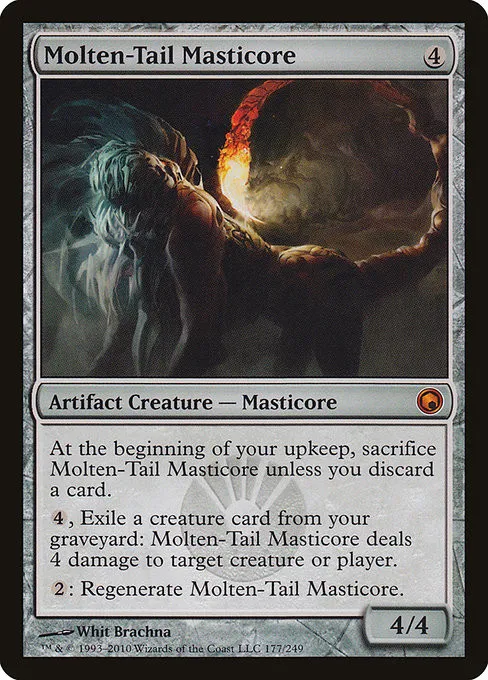 Molten-Tail Masticore - Foil