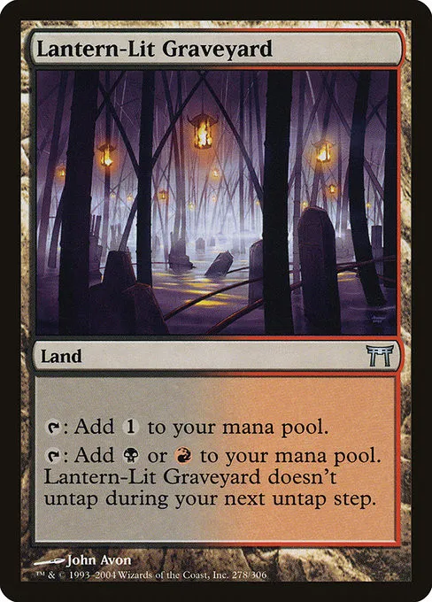 Lantern-Lit Graveyard - Foil