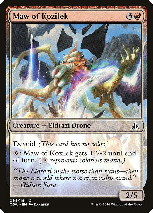 Maw of Kozilek - Foil