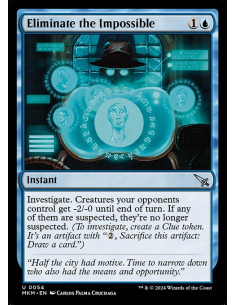 Eliminate the Impossible