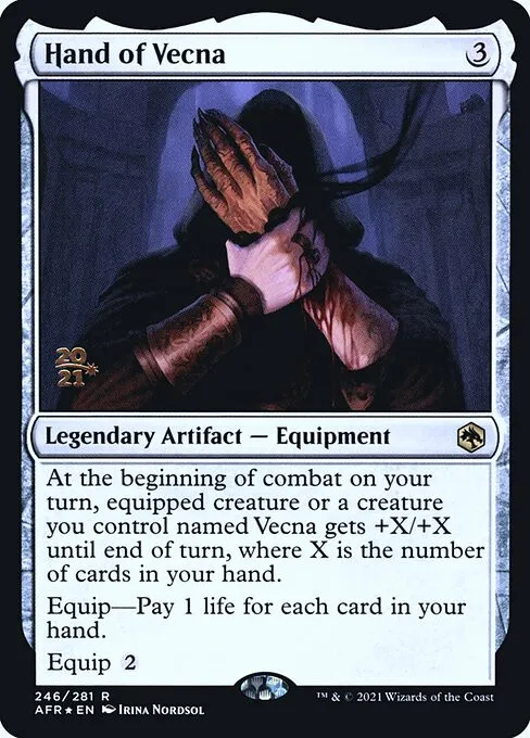 Hand of Vecna - Foil
