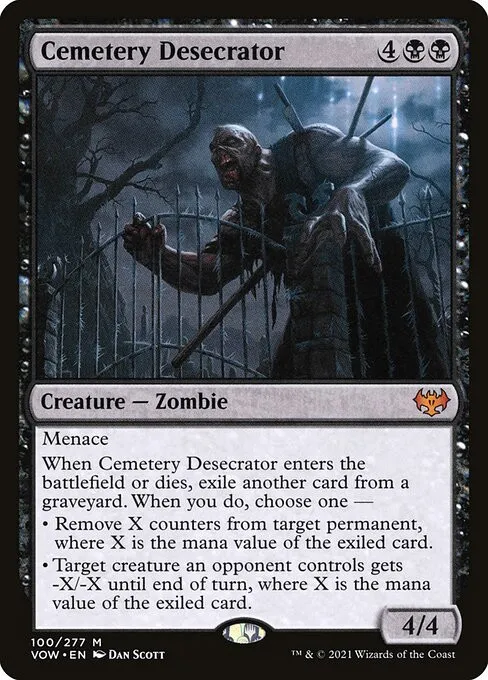 Cemetery Desecrator - Foil
