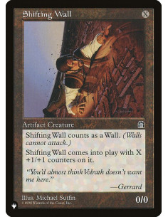 Shifting Wall